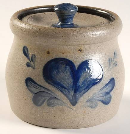 Heart Sugar Bowl & Lid