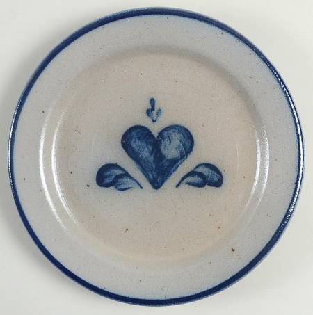 Heart Salad Plate