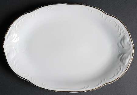 RKT17 12" Oval Serving Platter