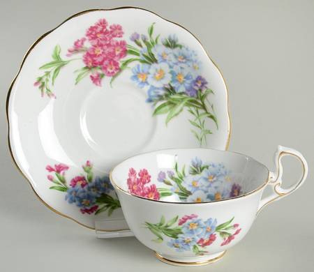 Princess Louise Footed Cup & Saucer Set