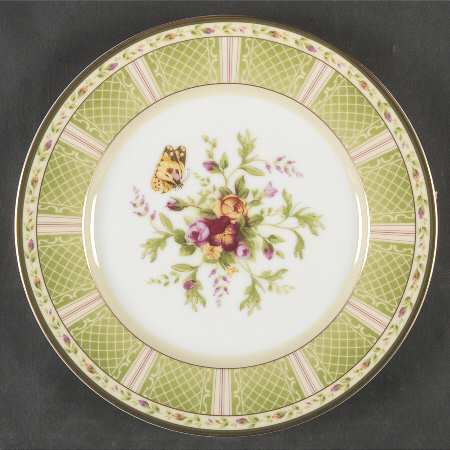 Seasons of Colour Spring Trellis Salad Plate