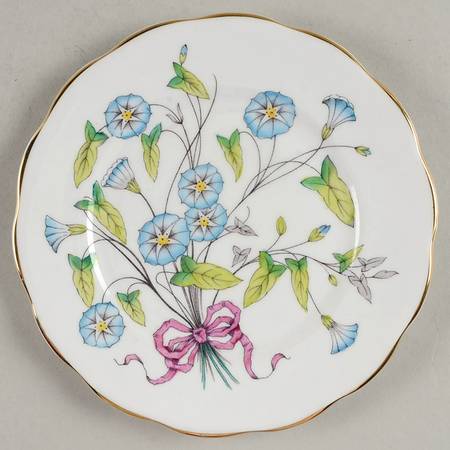 Flower of The Month (Countess Shape) Bread & Butter Plate