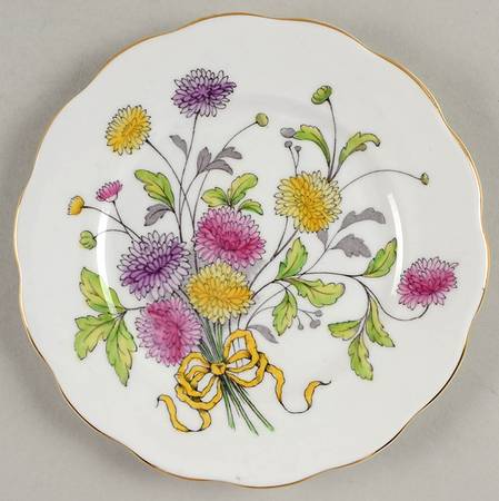 Flower of The Month (Countess Shape) Bread & Butter Plate