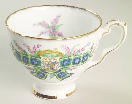 Tartan Series Footed Cup