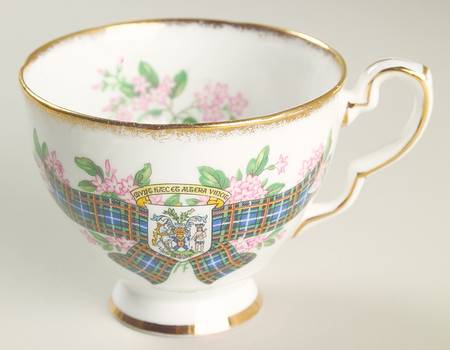 Tartan Series Footed Cup