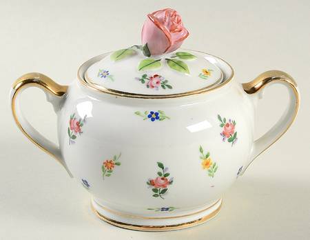 RIB9 Sugar Bowl & Lid