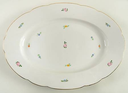 RIB9 14" Oval Serving Platter by Rieber