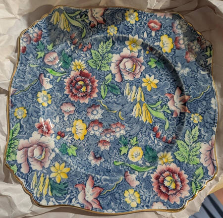 Floral Garden Blue by Royal Winton