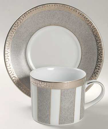Platinum Buffet Flat Cup & Saucer Set