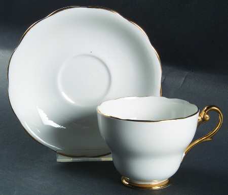 774 Footed Cup & Saucer Set by Royal Standard