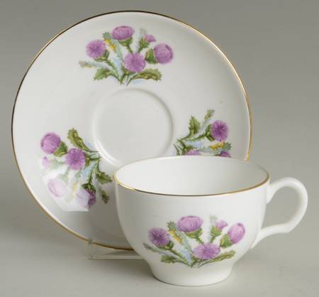 RVA43 Flat Cup & Saucer Set