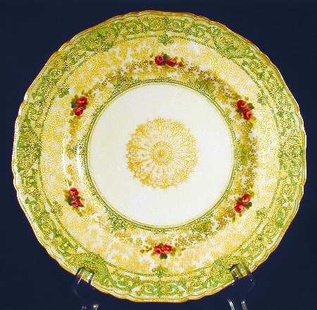 Z532 Green by Royal Worcester
