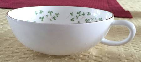 Shamrock Cup for Individual Teapot & Lid with Cup