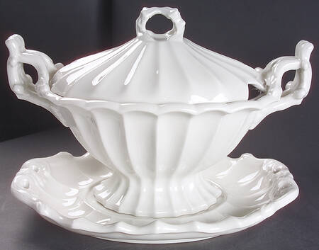Victorian Tureen & Lid w/Underplate