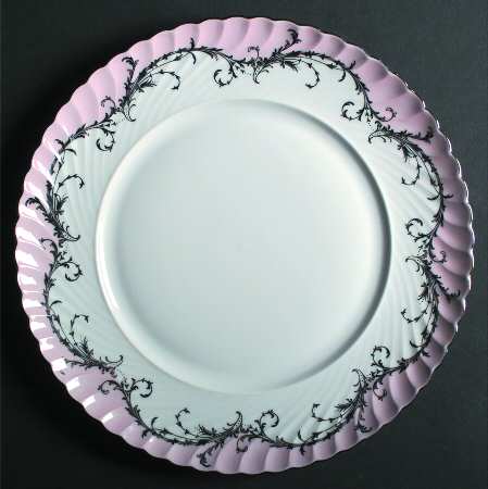 Elegance Rose (Pink, Platinum Trim) by Royal Tettau