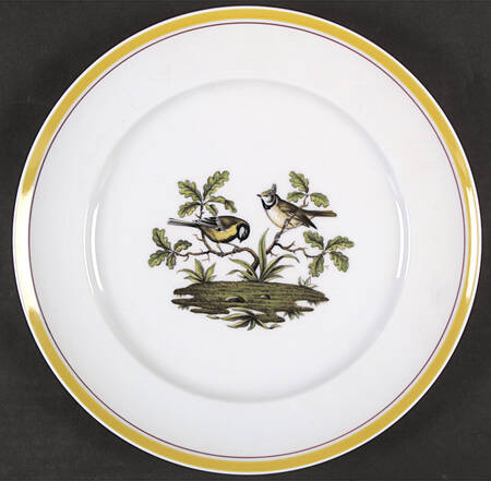 Bayreuth Birds Dinner Plate by Royal Bayreuth
