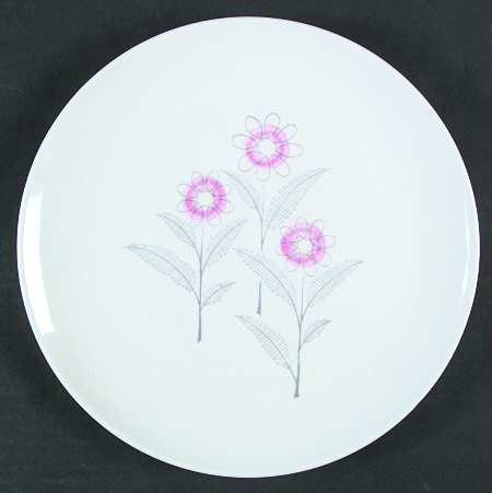 Fantasy (Pink and Gray Flowers) by Royal (USA)