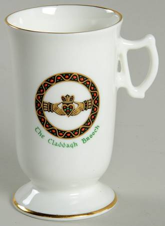 Claddagh Brooch Irish Coffee Mug