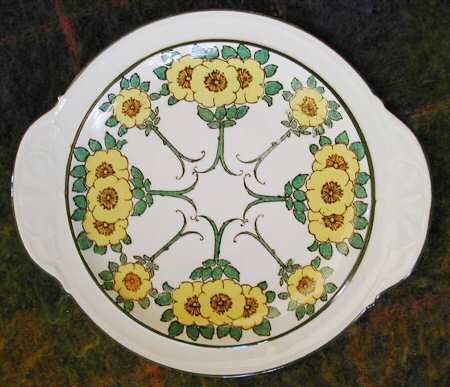 D3062 Handled Cake Plate