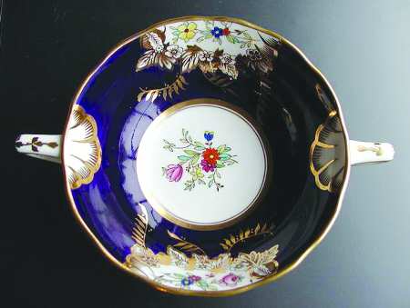 7226 Footed Cream Soup Bowl
