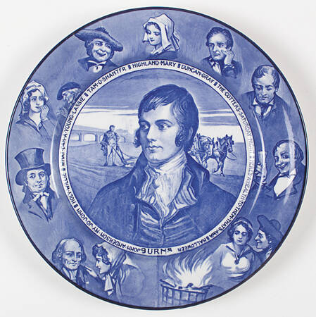 Burns Portrait by Royal Doulton