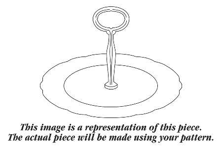 Hen & Rooster Round Serving Plate with Handle (CH) HC