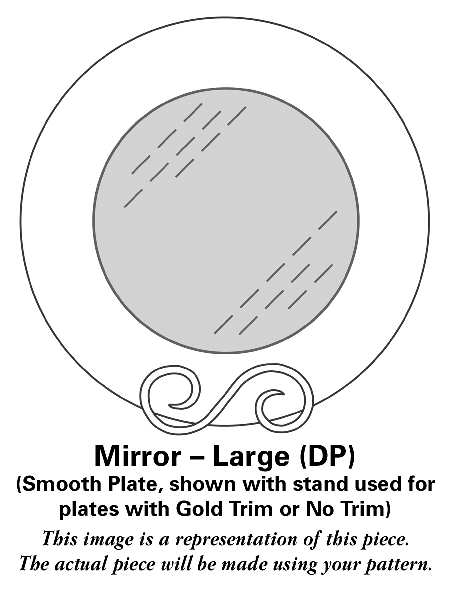 Roslyn Mirror-Large (DP) HC by Diamond (Japan)