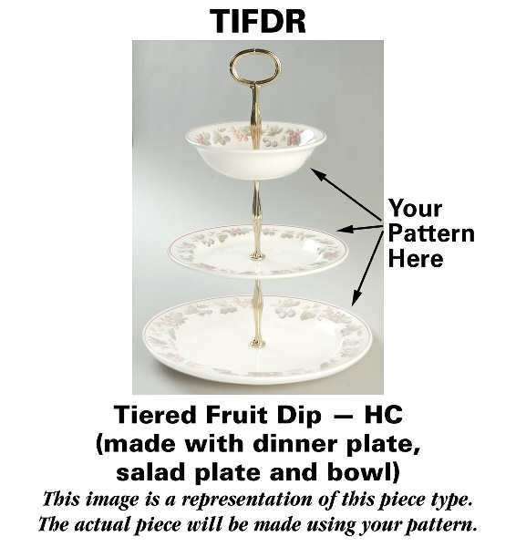 Pisa Tiered Fruit Dip HC