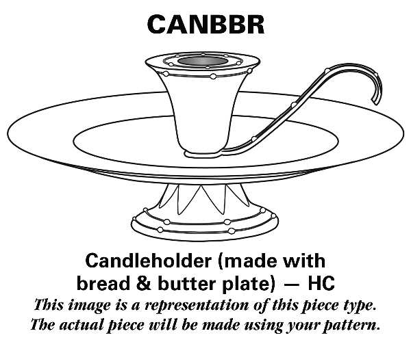Fjord 3"- 3 1/4" Candleholder (BB) HC