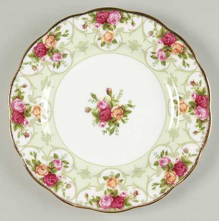 Rose Cameo Green by Royal Albert