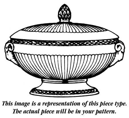 Scenes of Old New York Round Covered Vegetable