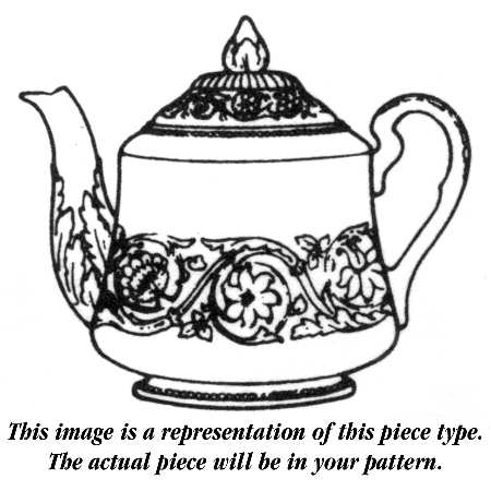 AL8071 Teapot & Lid