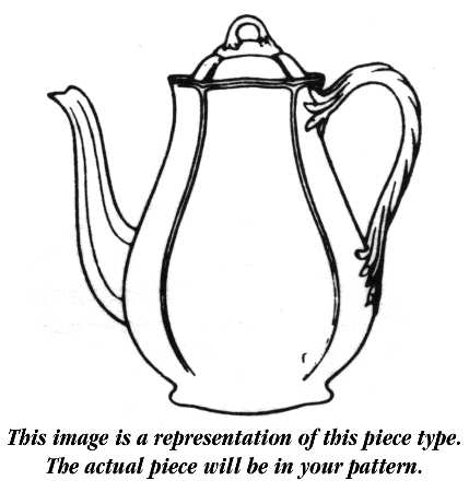 The Federal City Coffee Pot & Lid