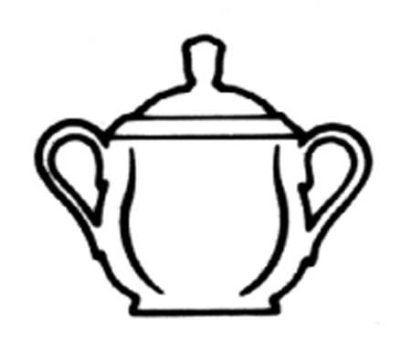 Debut Gold Sugar Bowl & Lid