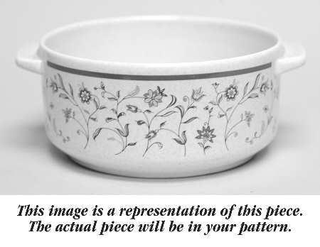 Woodspice (Trim On Edge) 6" Round Open Casserole