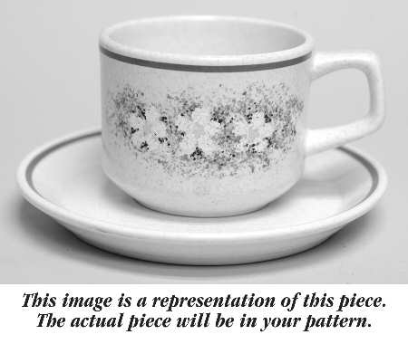 Wynnewood Flat Cup & Saucer Set