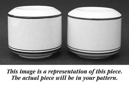 Woodspice (Trim On Edge) Salt & Pepper Set