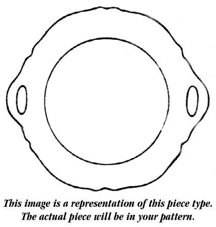 Ascona Handled Cake Plate