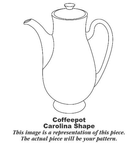 Lyric Coffee Pot & Lid
