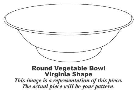 Royal Court 8" Round Vegetable Bowl