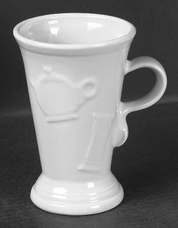 Fiesta Mango Red (Orange) (Ironstone) Pedestal Mug