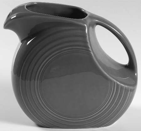 Fiesta Platinum Stripe 64 Oz Pitcher