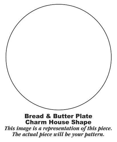 Desert Lily Bread & Butter Plate