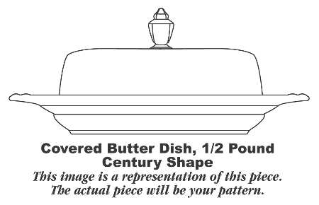 C24 Half Pound Covered Butter
