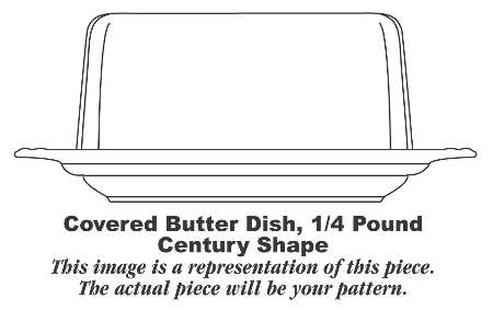 CAC6 1/4 Lb Covered Butter