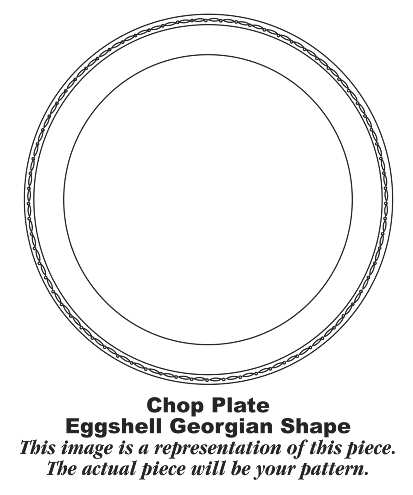G3453 13" Chop Plate (Round Platter)