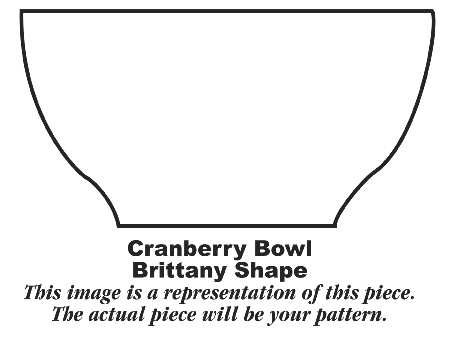 HLC117 Cranberry Bowl