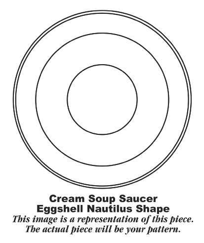 Bristol Saucer for Cream Soup Bowl