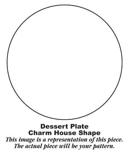 Chanticleer Dessert/Pie Plate