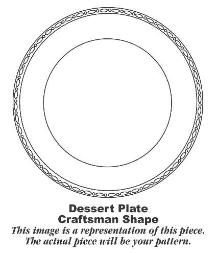 HLC2165 Dessert/Pie Plate